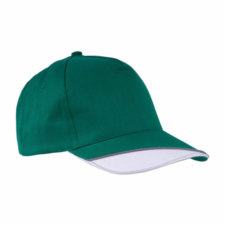 Cap cotone 5 pann. Colore+angolo bianco - immagine 3