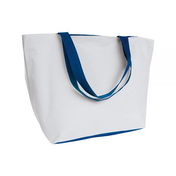 Borsa mare bicolore poliestere