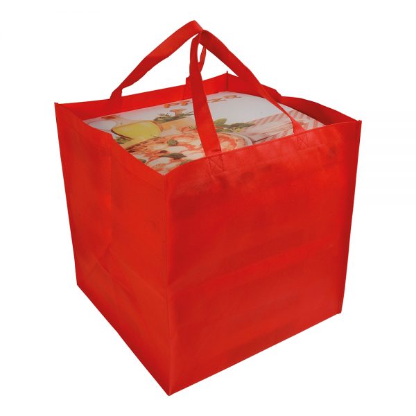 Shopper porta pizze tnt (36x37x36)