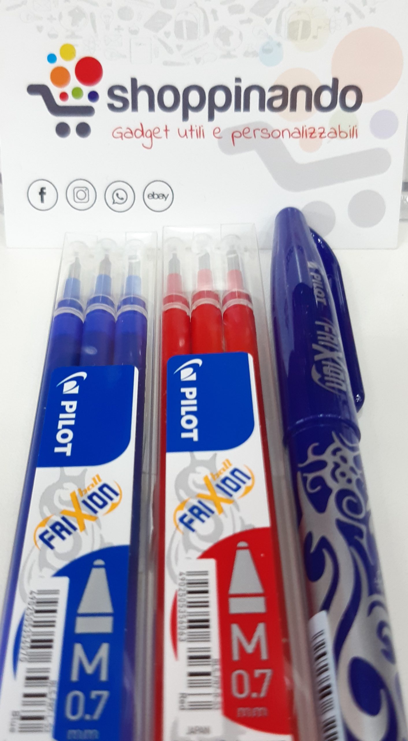 Pilot Frixion ricarica - refill cancellabile 0,7