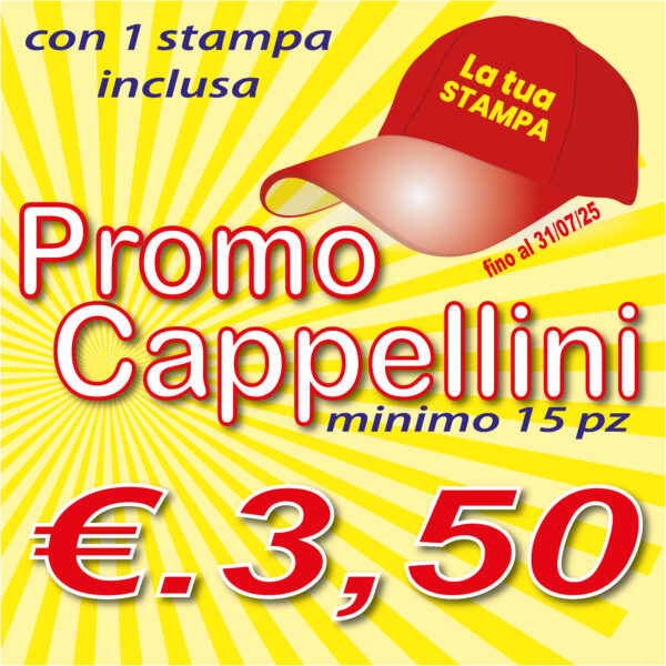 Promo Cappellino